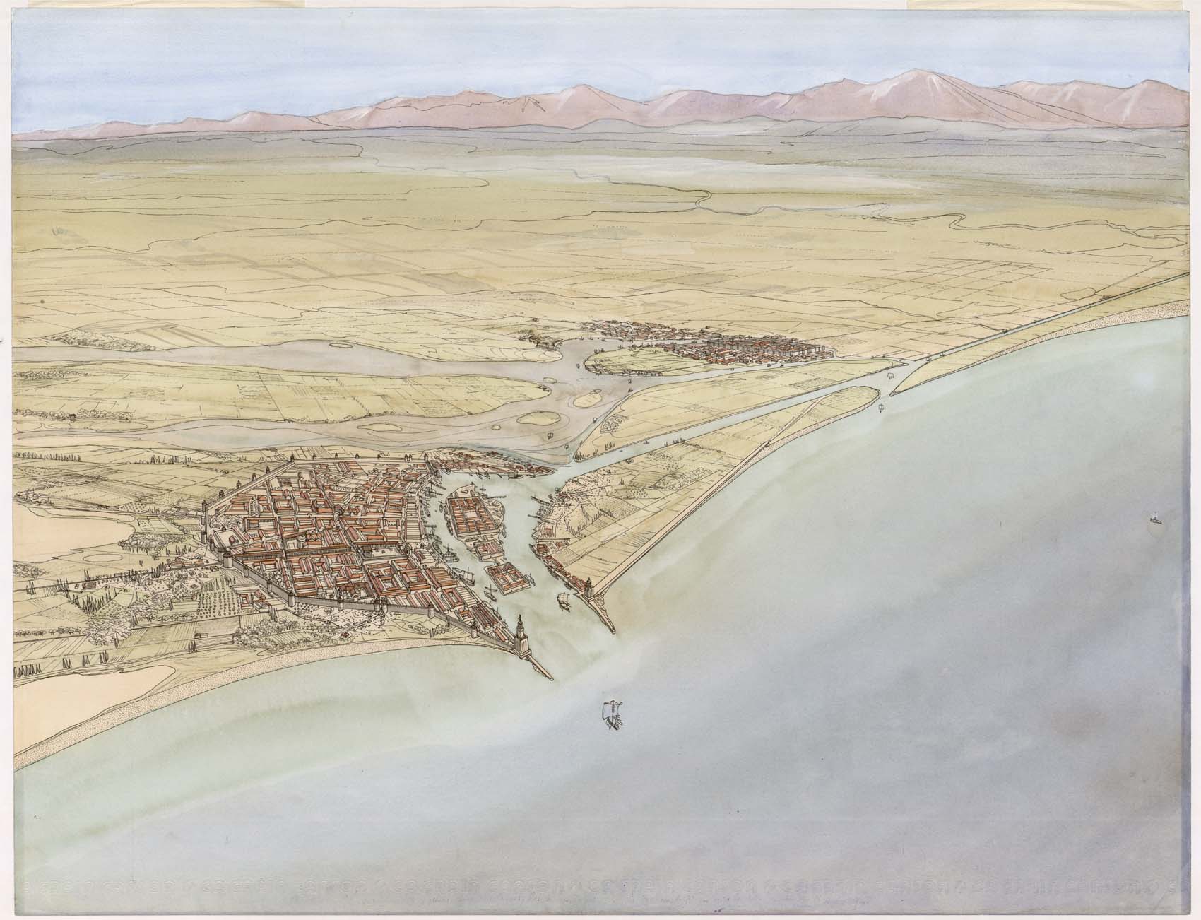 Ravenna (Ravenna), general view - Jean-Claude Golvin